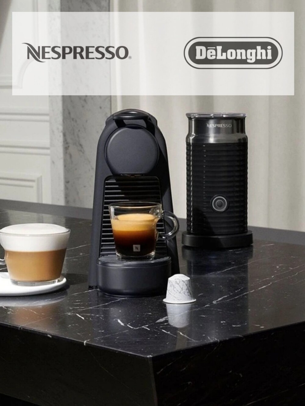 Coffee Machine + Frother - Picture 1 of 15